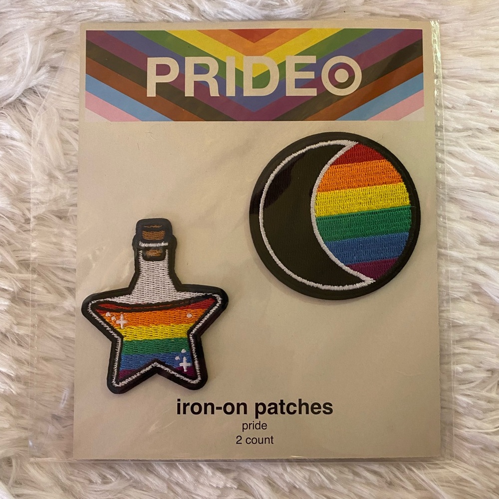 ❤️FINAL PRICE✨target pride iron on patches - pride✨